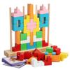 Tetris-Themed Wooden Blocks Puzzle for Kids – Brain Teaser & Color Recognition Toy