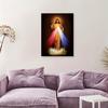 1pc Modern Unframed Religious God Canvas Painting HD Wall Art Print Spiritual Decor for Bedroom & Living Room Ideal Gift for Bel