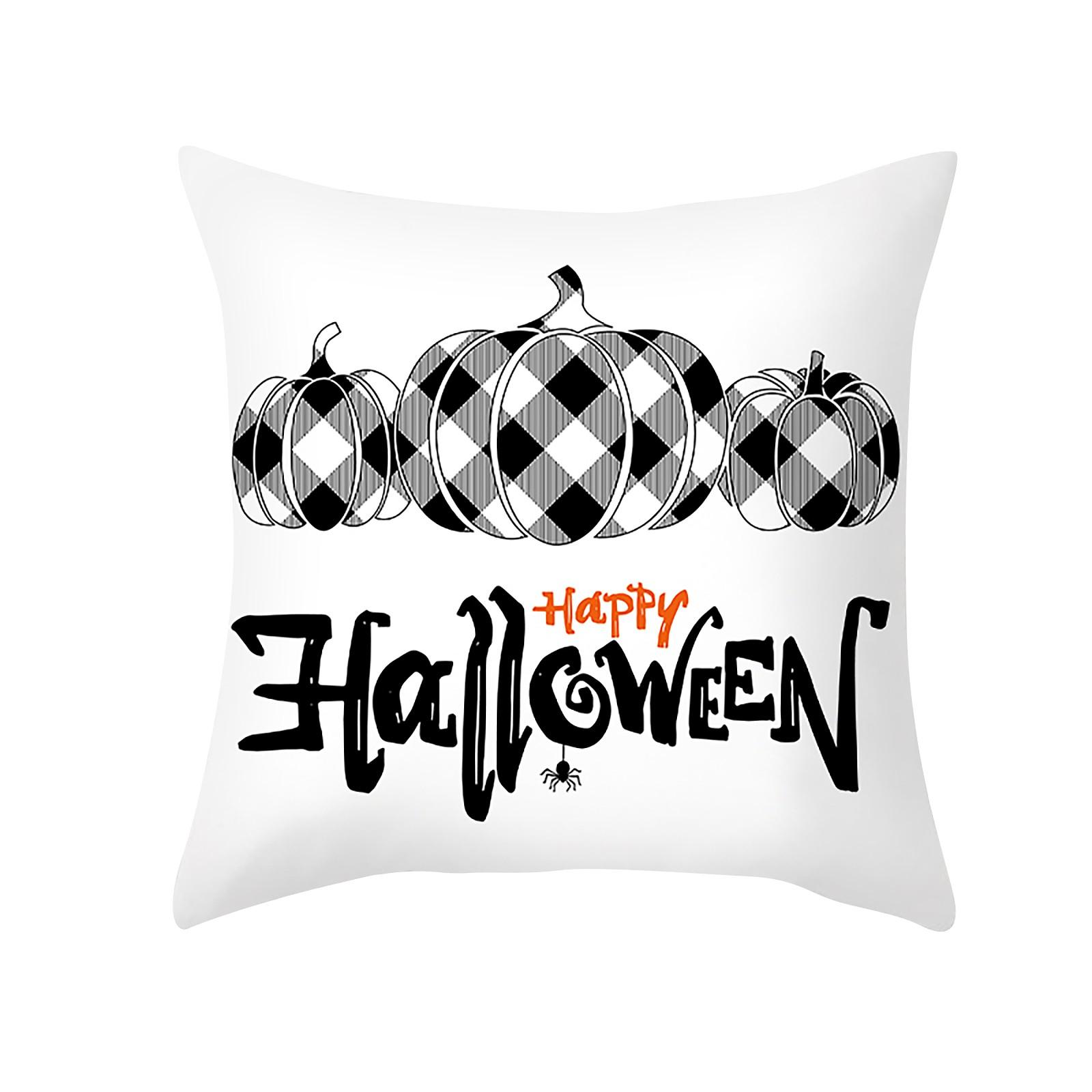 

Забавная наволочка на Хэллоуин, поясничная подушка, чехол для дивана, домашний декор, наволочка One Size