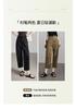 Summer thin casual harem pants for women 2025 fashionable loose and versatile slimming balloon pants