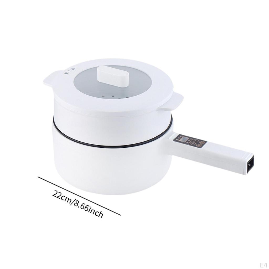 Electric Cooker, Ramen Multifunctional Wok Rice Cooker Skillet for Fry