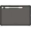 Reinforced Back Cover - Samsung - Galaxy Tab S9 - Black - Military Resistance - Stand Function