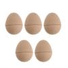 1/5PCS DIY Crafts Paintable Easter Eggs Blank EcoPaper Material Fillable Paper Eggs Blank Paintable Durable Cardboard