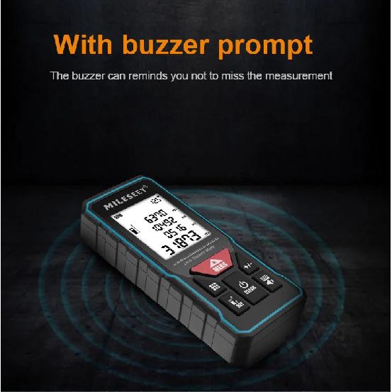 Mileseey X6 Laser Distance Measure With Angle Mini Handheld Digital Trena Rangefinder Meter Measuring For Home Design