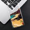 Snow Mountain Lake Landscape Phone Case for Google Pixel 6A 8 Pro 8A 6 5G 7 Pro 7A Hand Painted Clear Soft TPU Back Cover Fundas