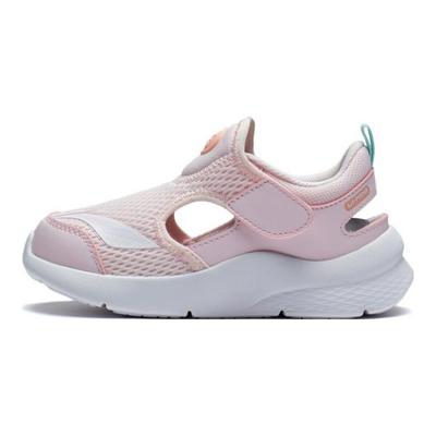 Li Ning Kids Synthetic Leather Comfortable Resilient Breathable Low-Top Casual Shoes Kids Sneaker Light-Rose-Pink YKNT138-12