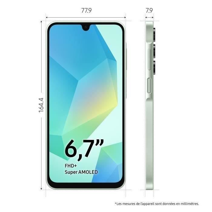 SAMSUNG Galaxy A16 Smartphone 128GB Wassergrün