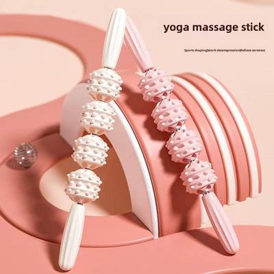 Thin Leg Muscle Massage Roller - Fascia Stick for Calf and Yoga Stretch.