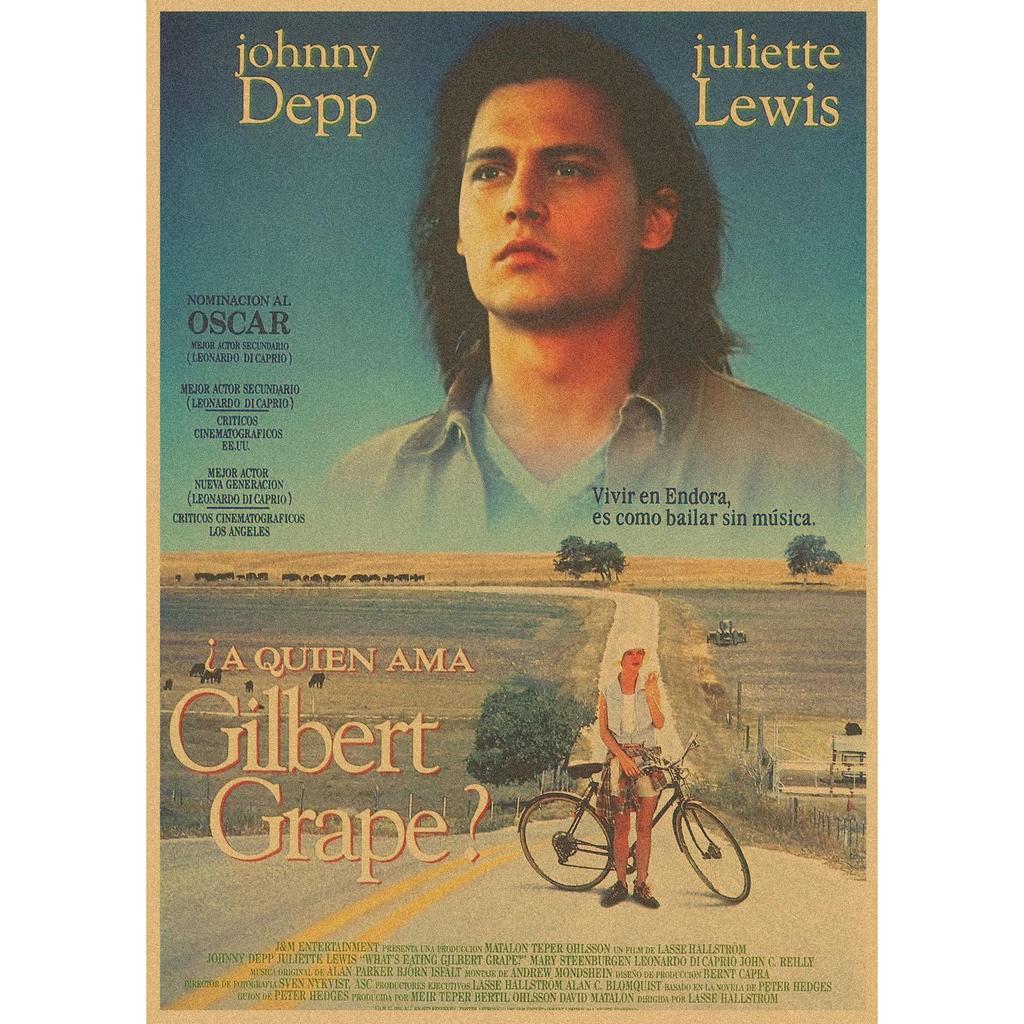 Vintage European & American Movie Posters: Retro Kraft Paper Wall Art for Bar, Cafe, Restaurant Decor.