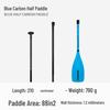 KOETSU Surf Paddleboard Dual-Use Aluminum Paddle: Single/Double Head Kayak & Paddleboard Paddle