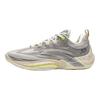Anta Synthetic Leather Mesh Instant Generation White Chocolate Professional Training Competition Unisex Basketball Shoes Gray A12441103-3