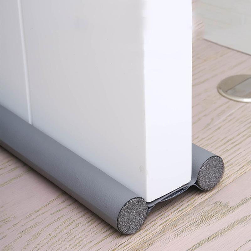 

3PCS Door Stopper Seal Strip Soundproof Strip Stopper Bottom Under Door Guard Stopper 32cm Home Room Door Seal Strip серый