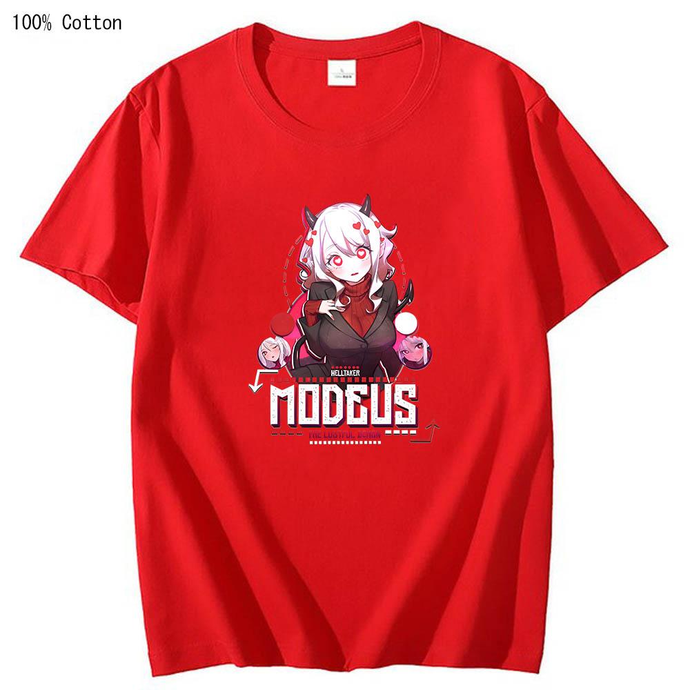 

Helltaker Принт Графический Милые Футболки Funko Pop Манга Футболка Мягкий 100% Хлопок Мужская/женская Футболка Большая Мультяшная Аниме Футболки S