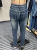 European & American Cross-Border Mid-Waist Washed Stretch Butt-Lifting Women's Skinny Jeans