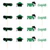 Cake School Graduation Decor With Colorful Paper Flags For Party Prop Venue