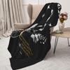 Custom Alternative Rock Band Smiths Blanket 3D Printed Soft Flannel Fleece Warm Throw Blankets for Travel Bedding Couch Quilt