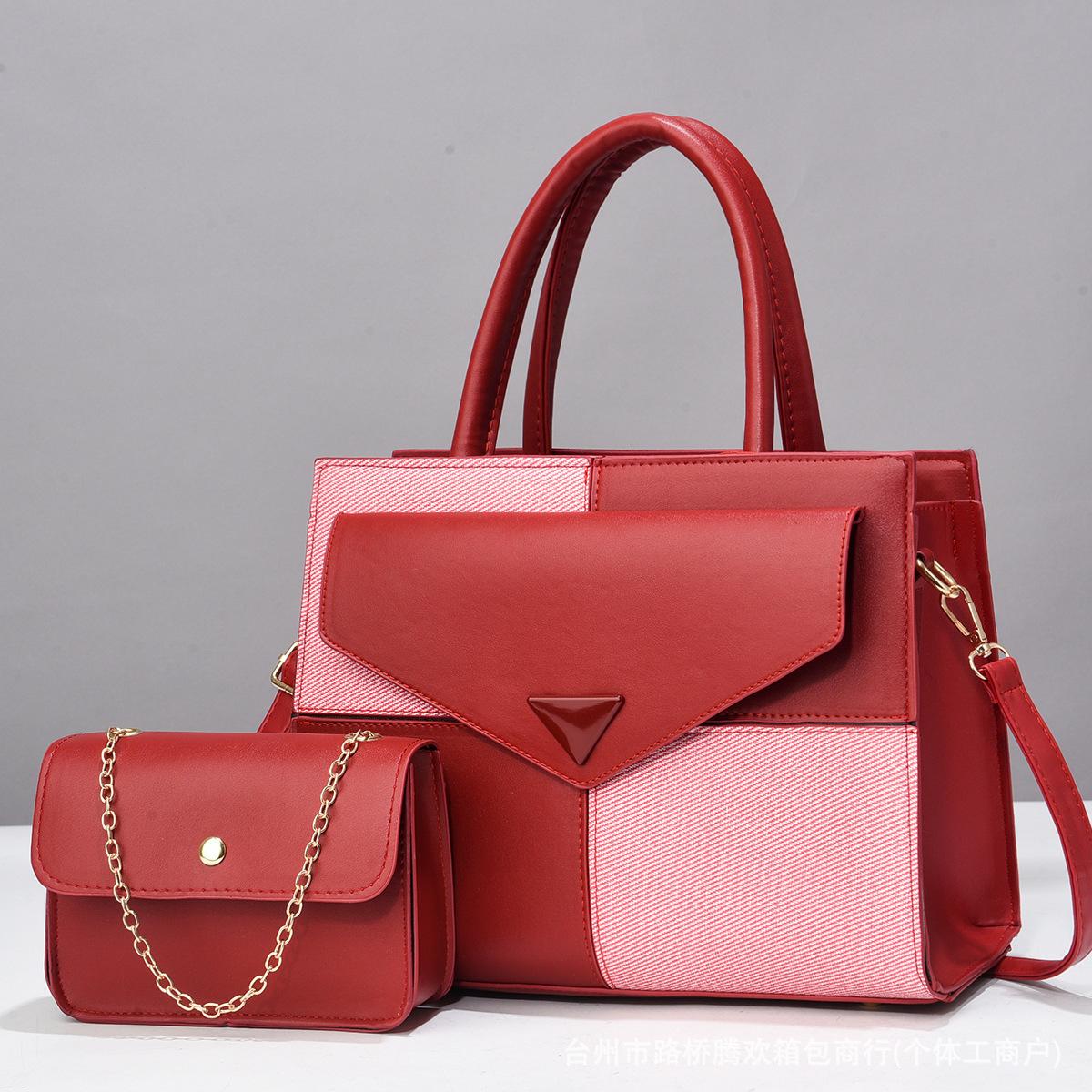 

3Piece Set Women s Crossbody Bag High Quality Handbag Shoulder Tote Bag Soft PU Material Daily Use Women s Luxury Handbag 30x13x23cm