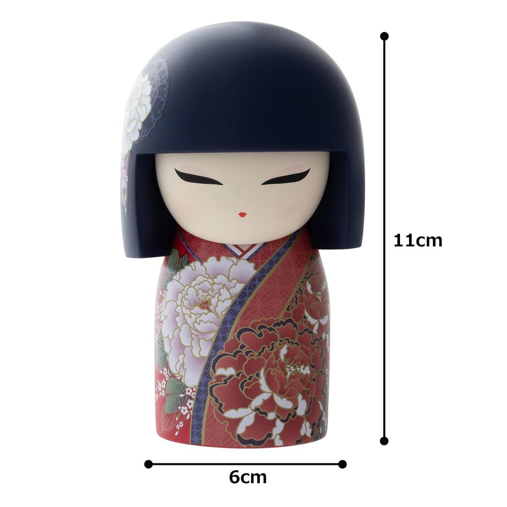 Kimmidoll Miwa L Kokeshi Doll 11cm Japanese Traditional Collectible TGKFL145