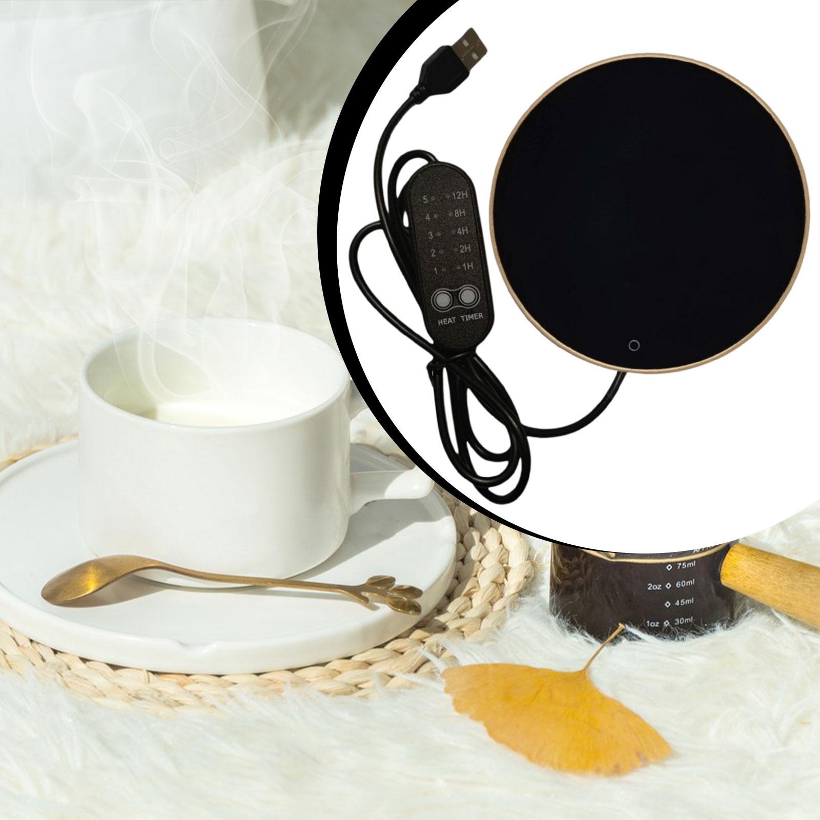 Candle Warm Men Women Portable Smart Heating Plate 5 Temp Settings Fast Heating Electric золотой