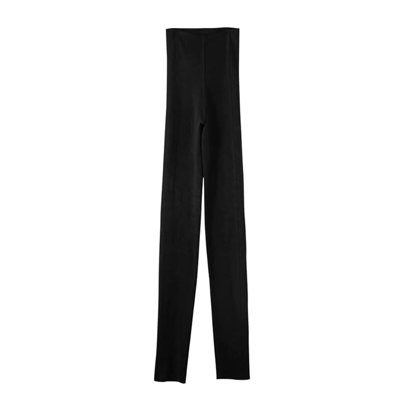 

[Gunze] leggings Kirei Labo [No seams] moisture absorption heat generation Brushed warm inner tights bottom Cold protection KL9861N ladies black M