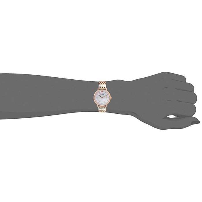 [Emporio Armani] AR11006 Watch Women's Gold & Light Pink with Box & Instructions