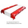 Christmas PE Tablecloth Party Decor Picnic Single-use Table Covers Tablecloths Rectangle Tables Cloth Decoration 108x180cm