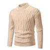 Autumn Winter Men's Crew Neck Sweater Soft Casual Sweaters for Men Autumn Classic Pullover Sweaters Mock Turtleneck Knitted Streetwear