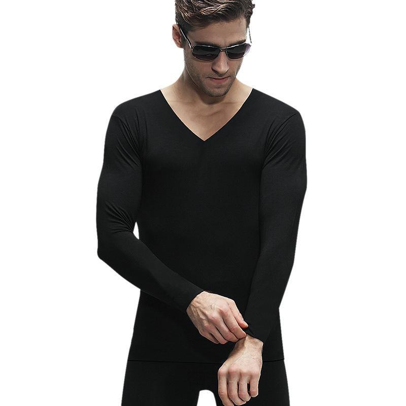 

Мужское оранжевое модальное термобелье - тонкое, удобное, морозостойкое для осени/зимы 3XL