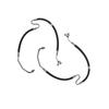 Suitable for Toyota Land Cruiser 2007-2016 High Pressure Oil Pipe OE 44410-60690