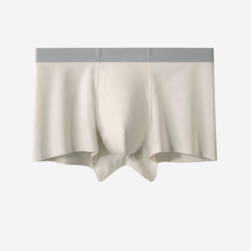 Cotton Men's Underwear Pure Cotton Seamless Flat Corner Panties Modal Underwears Long Staple Cotton Antibacterial Underpants Man