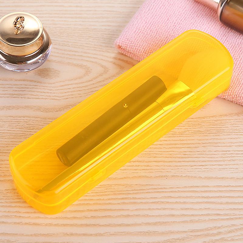 

Travel Portable Toothbrush Box Candy Color Bathroom Toothpaste Holder Storage Case Box Organizer Travel Toiletries Storage Boxes