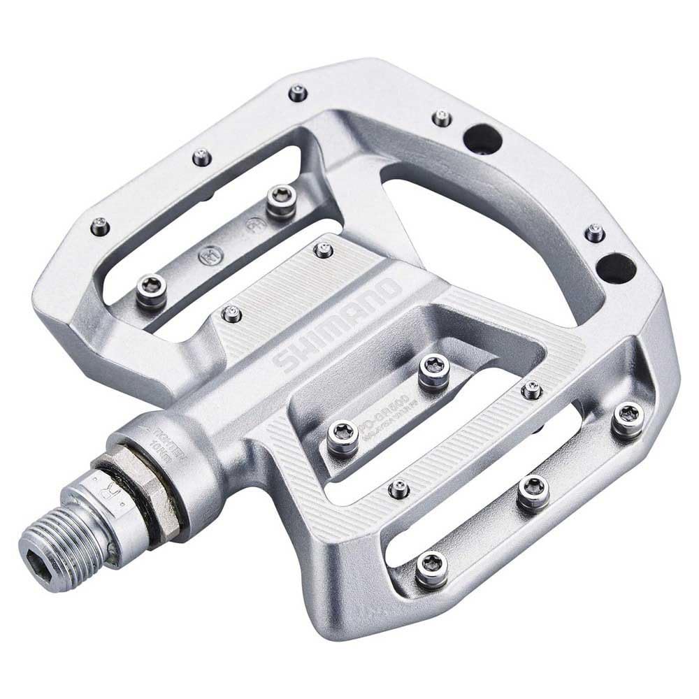 

SHIMANO Flat Pedals Silver EPDGR500S PD-GR500