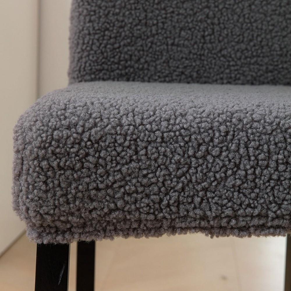 Thick Soft Fabric Chair Slipcovers Washable Material Stretch Chair Covers  For Kitchen