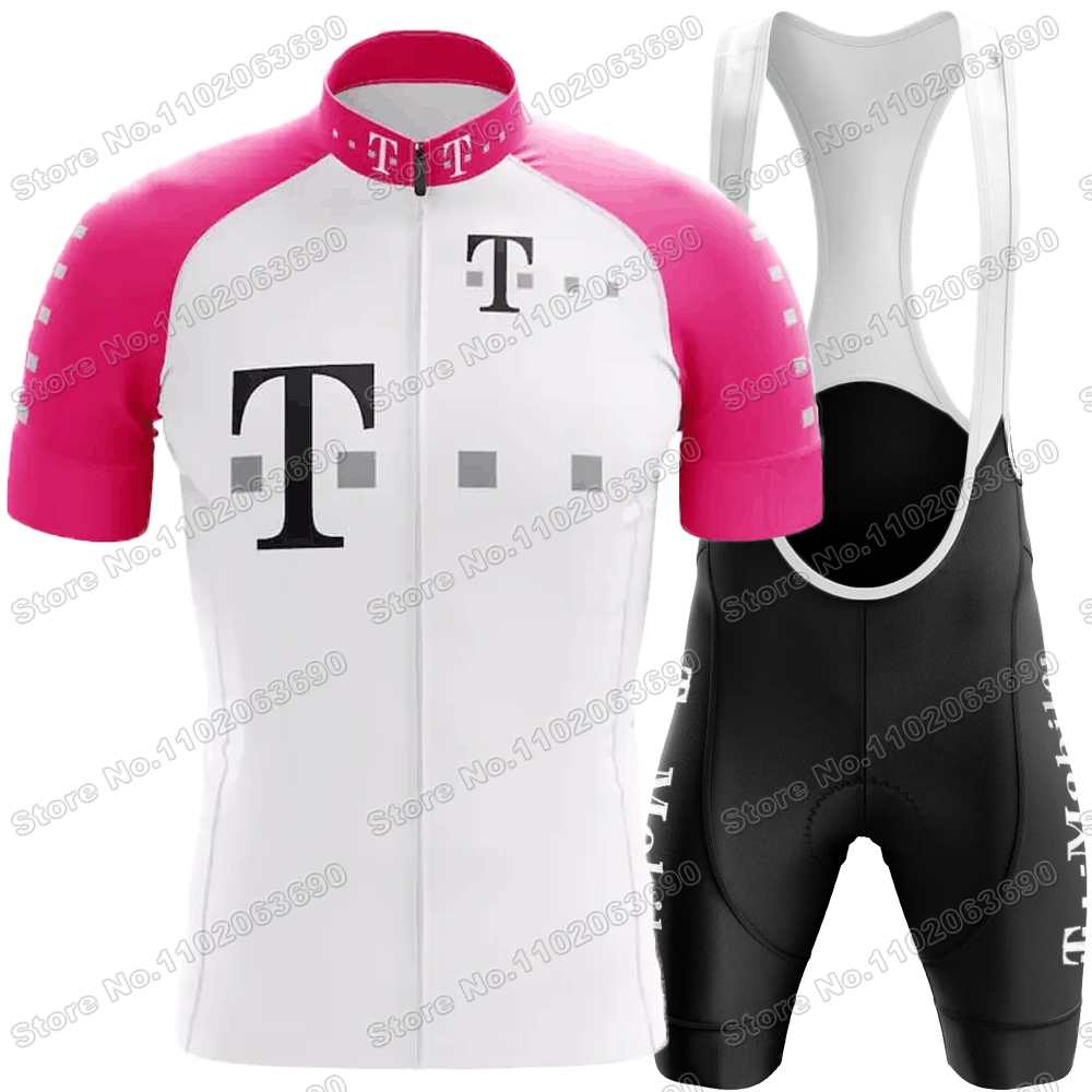 Retro Team T Radtrikot Set Herren Vintage Radbekleidung Sommer Klassisch Rennrad T-Shirts Anzug Fahrrad Trägerhosen
