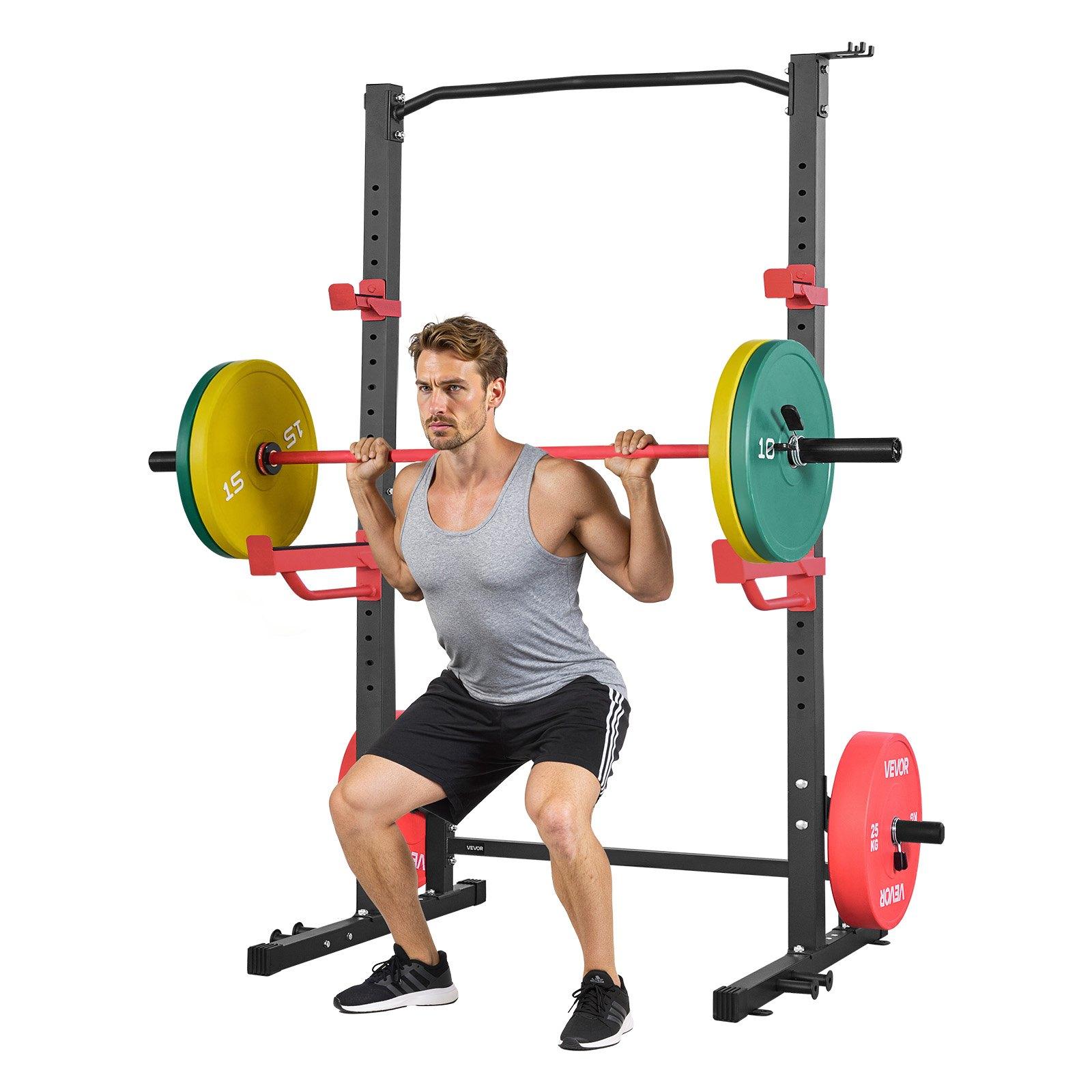 VEVOR Power Cage Squat Rack, Multifunctional