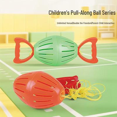 Multifunktionales Ziehball-Spielzeug für Kinder für drinnen/draußen und zur Eltern-Kind-Interaktion