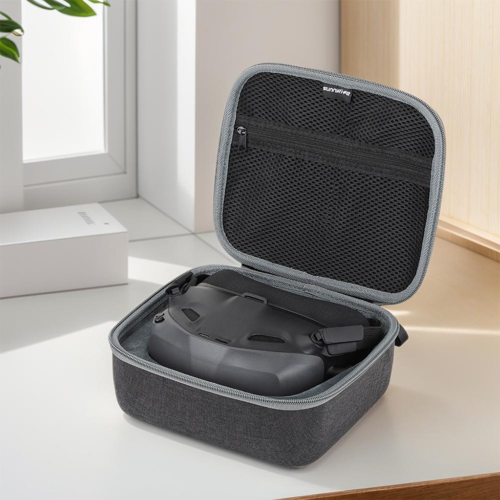 Tragbare Aufbewahrungstasche Stoßfeste Reisekoffer Tragetasche für DJI NEO GOGGLES N3 Organizer Tasche