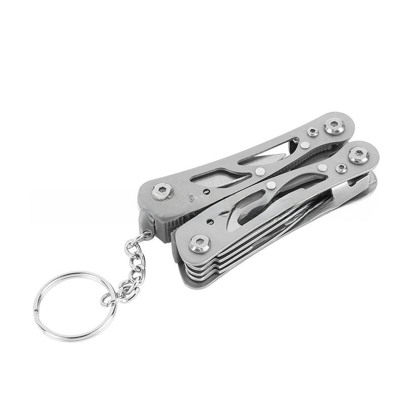 Outdoor Multifunktionale Edelstahl Klappzange - Mini Multitool für Haushaltsreparaturen