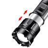 XHP50 Portable Flashlight 800LM COB LED Outdoor Lantern 1200mAh Type-C USB Rechargeable Torch Camping Fishing Lighting Tool Lamp