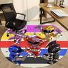 1PC Power Rangers Office Round Rug, Non-slip, Soft and Durable Office Rug for Interior Decoration, Perfect for Office yy250915057
