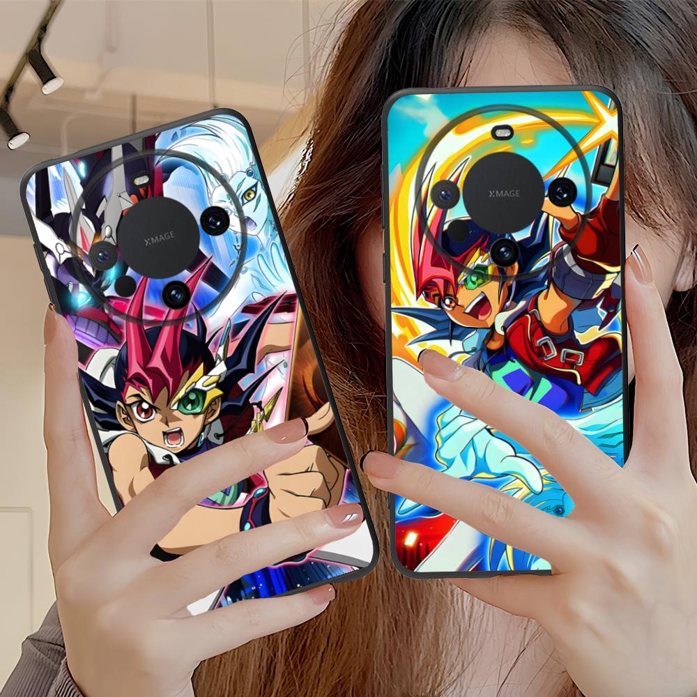Yugioh Yuma Tsukumo Mobile Phone Case for Huawei Mate 60 50 40 30 20 10 Pro Plus Lite E 5G Colorful Printing Cover Luxury Pretty