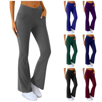 Women's Loose Fitting Wide Leg Casual Sports Yoga Pants