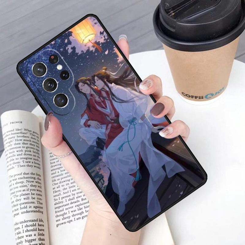 

TGCF Tian Guan Ci Fu phone case Cover For Samsung Galaxy S24 S25 Ultra S21 S22 Ultra S10E Note 10 Plus Note 20 FE S23 Galaxy S25
