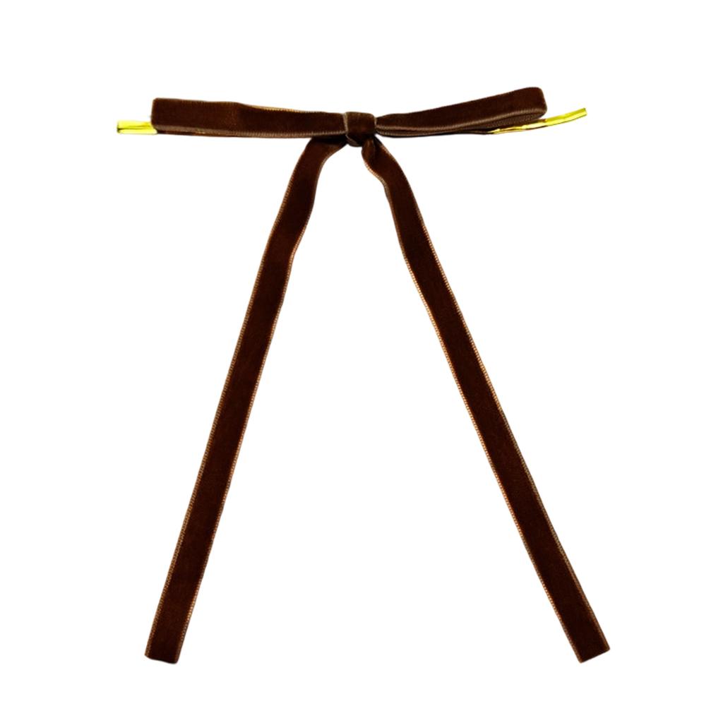 24 ks Sametový motýlek Vánoční párty Závěsné doplňky