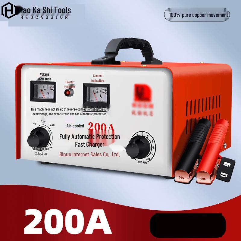 HEUCASSIOR Automotive Battery Charger (6V/12V/24V)