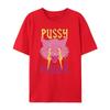 Trendy Classic Hiphop Lightning Cat Casual Tshirt Mens and Womens Luxury Brand Top