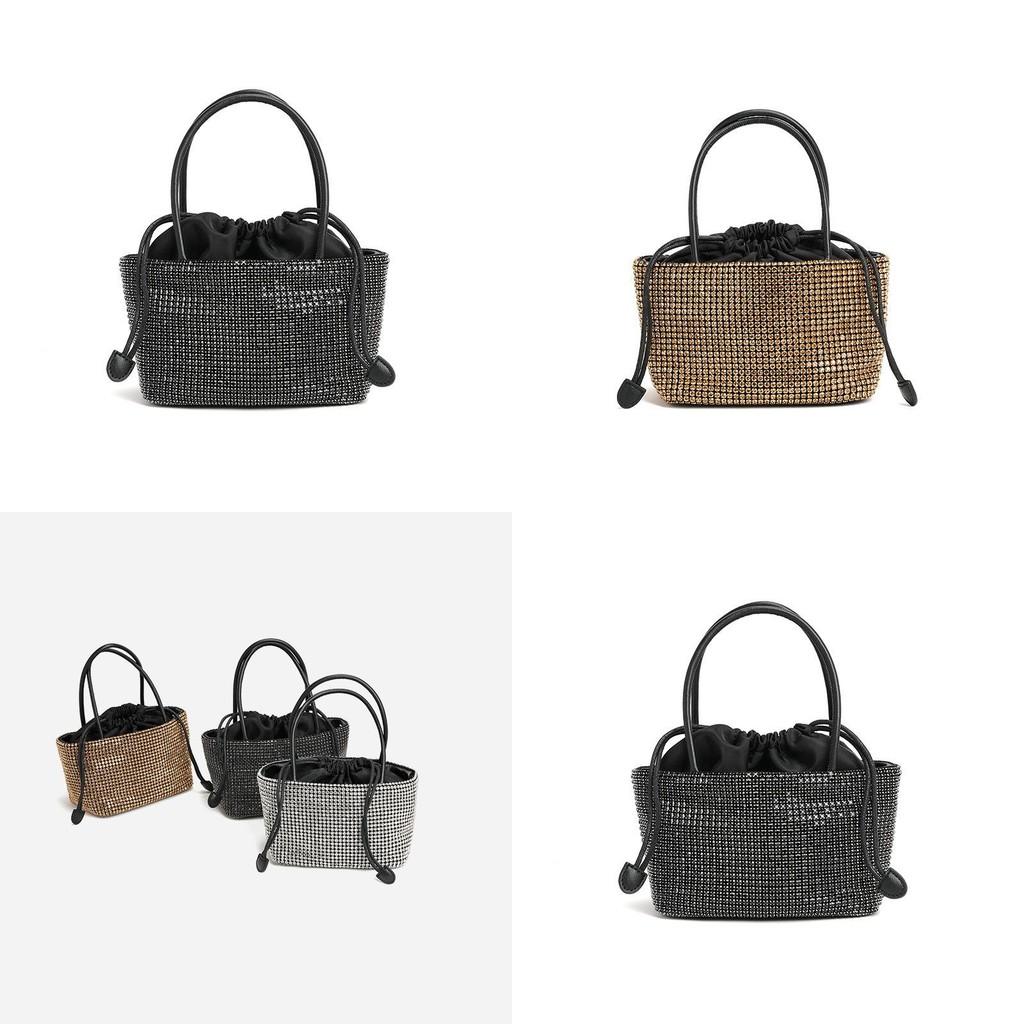 Water Diamond Small Handbag With Internal Pouch For City Outings And Work