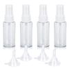 Spray Bottle, Cosmetic Spray Bottle, Fine Bottle, Spray Pump Bottles, Travel Bottle Set (30ml, 4 Pack)