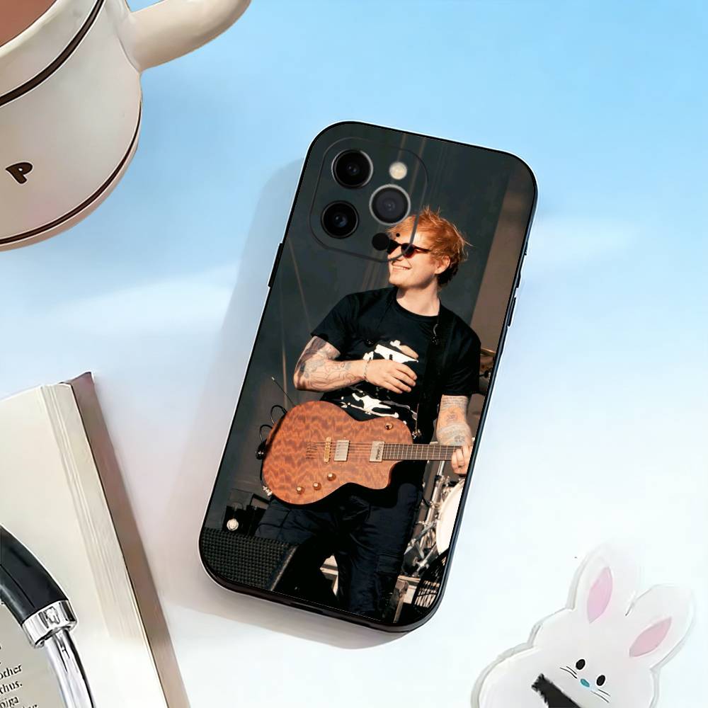 

male singer-D-Ed Sheeran Phone Case Silicone Soft For IPhone 17 16 15 14 13 12 11 X XR Plus Pro Max Plus iPhone16promax
