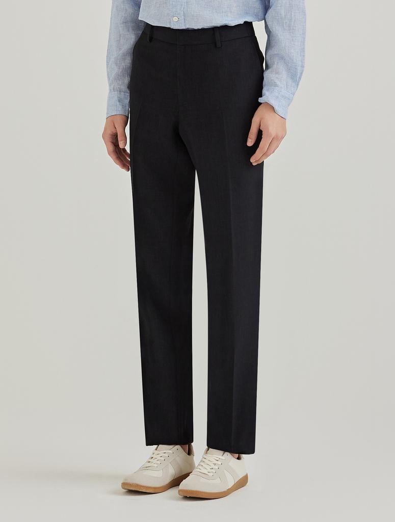 FERRAROMILANO Twill Slacks Charcoal (Amsesl10138)